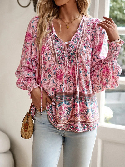 Mia | Breezy Floral Blouse