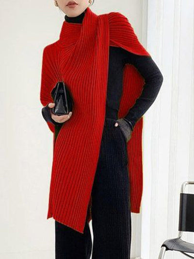 Mia | Elegant Draped Sweater