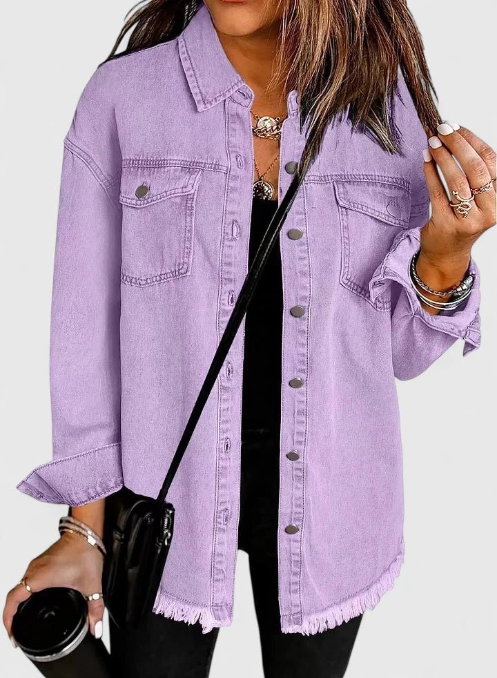 Clara | Comfortable Denim Jacket