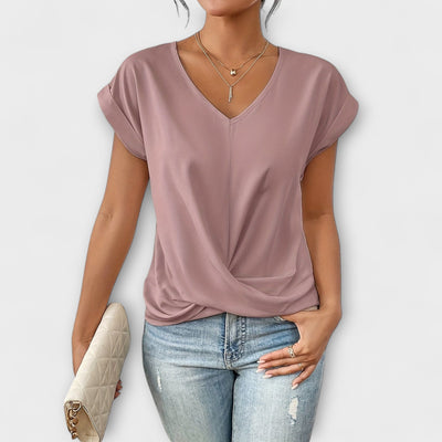 Caitlyn | Stylish V-Neck Top
