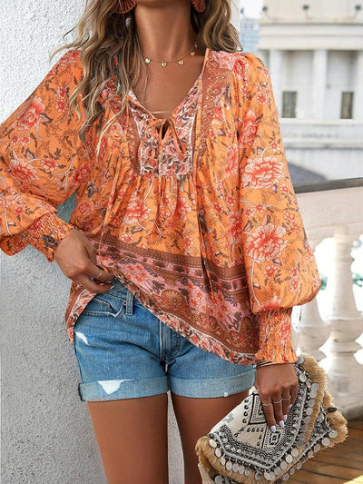 Mia | Breezy Floral Blouse