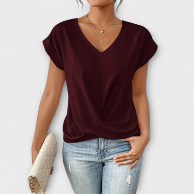 Caitlyn | Stylish V-Neck Top