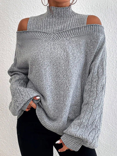 Clara | Off-Shoulder Knit Sweater