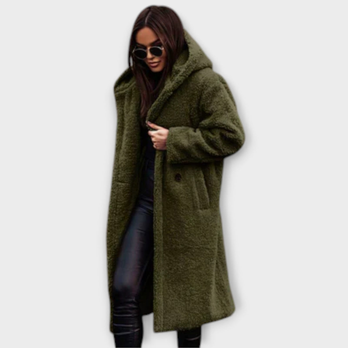 Megan | Stylish Knee-Length Coat