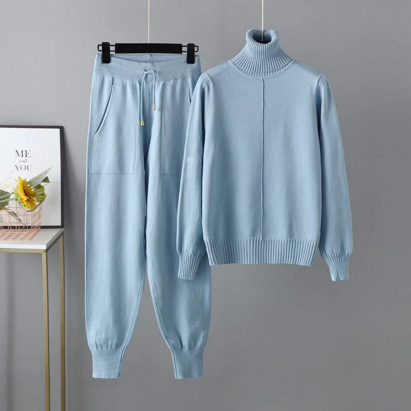 Hailey | Minimalist Knit Lounge Set