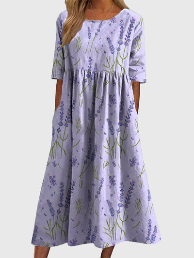 Megan | Elegant Embroidered Dress