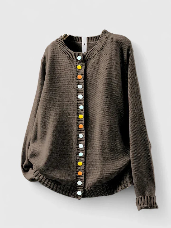 Vanessa | Cozy Button Cardigan