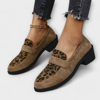 Ella | Stylish Leopard Loafers