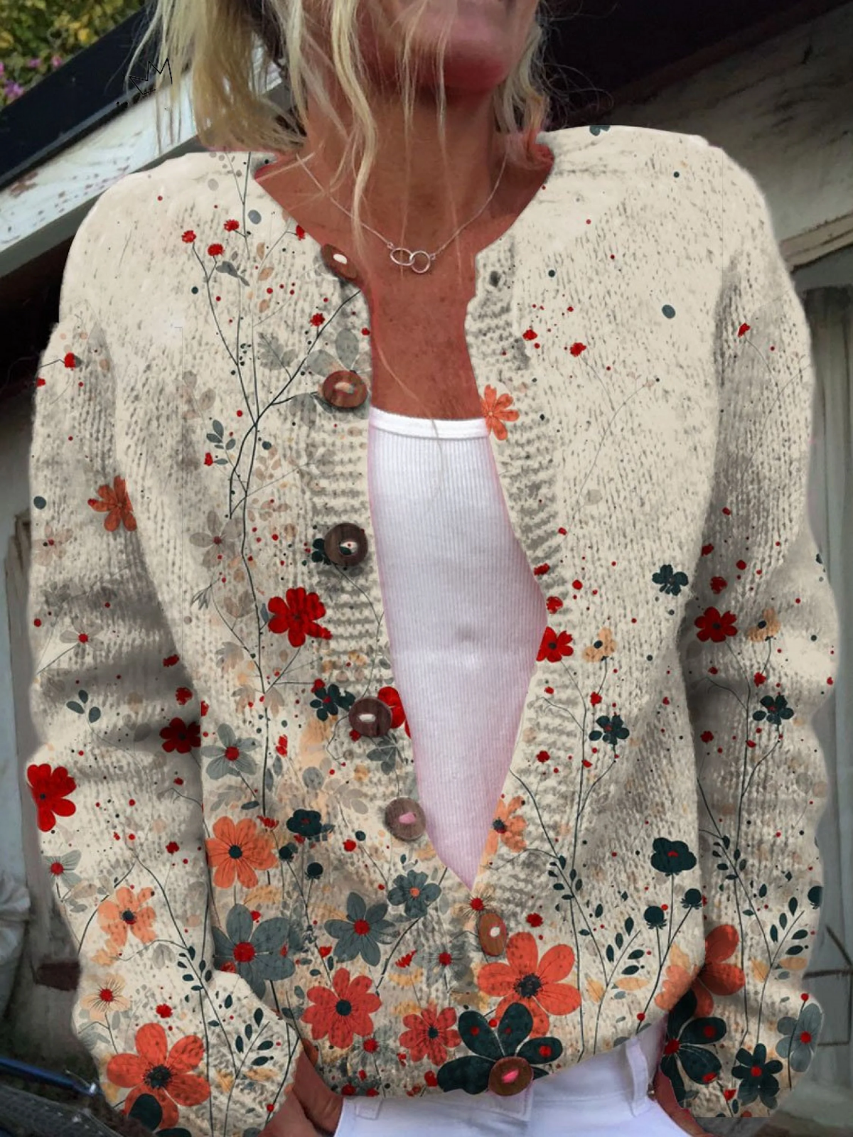Abigail | Cozy Layered Cardigan