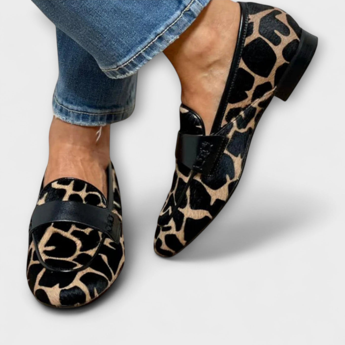 Madison | Orthopedic Leopard Loafers