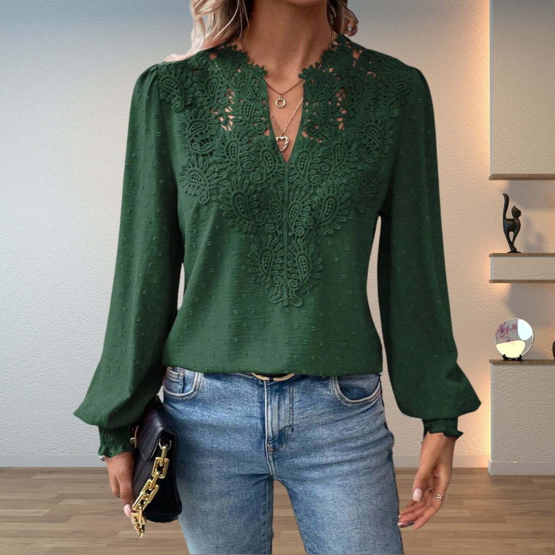 Mia | Lace Detail Sweater