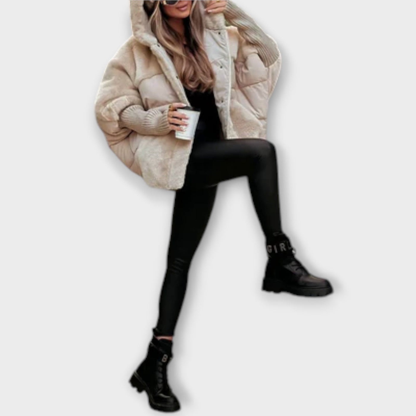 Mia | Cozy Teddy Puffer