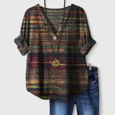 Holly | Effortless V-Neck Blouse