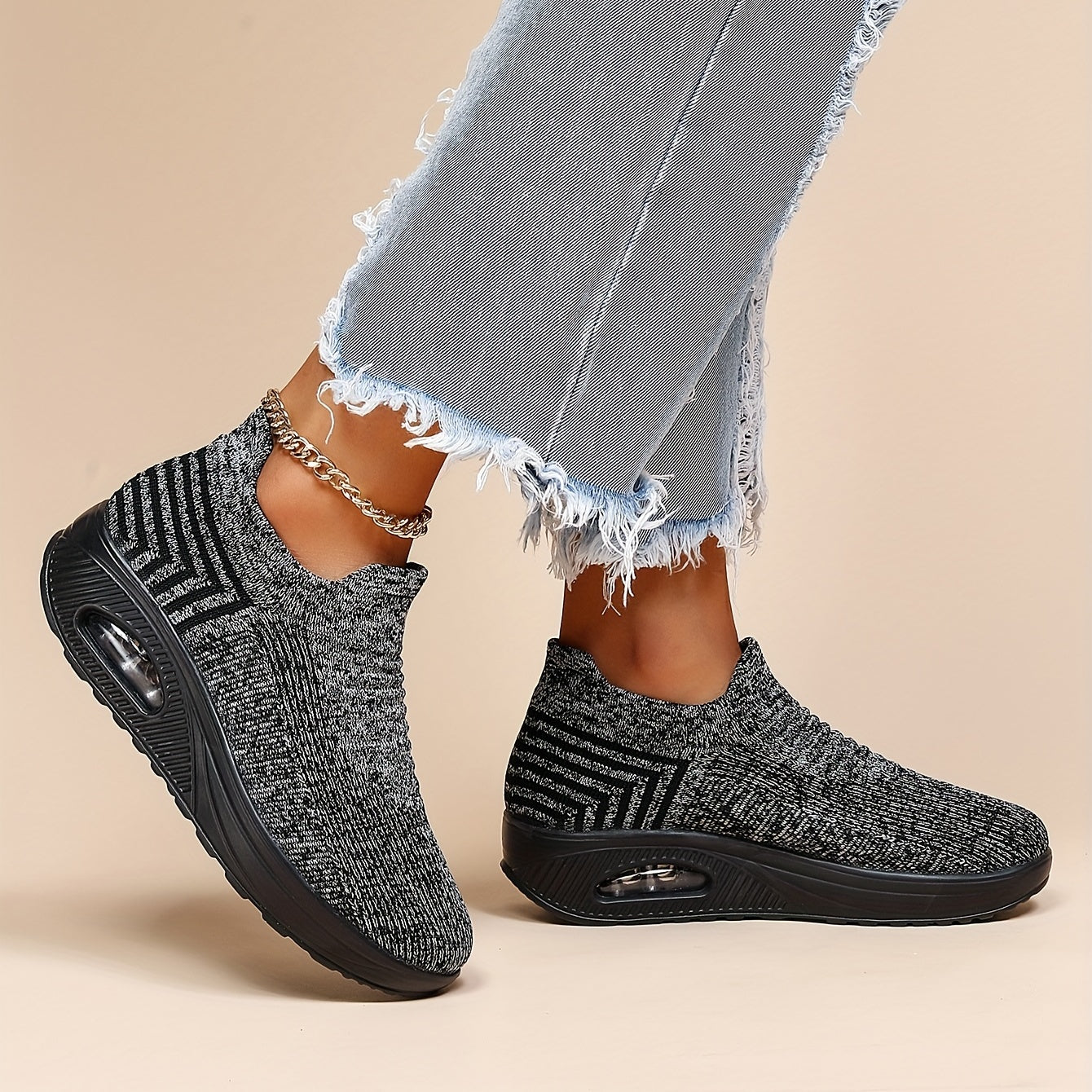Caroline | Orthopedic Knit Sneakers