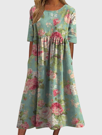 Megan | Elegant Embroidered Dress