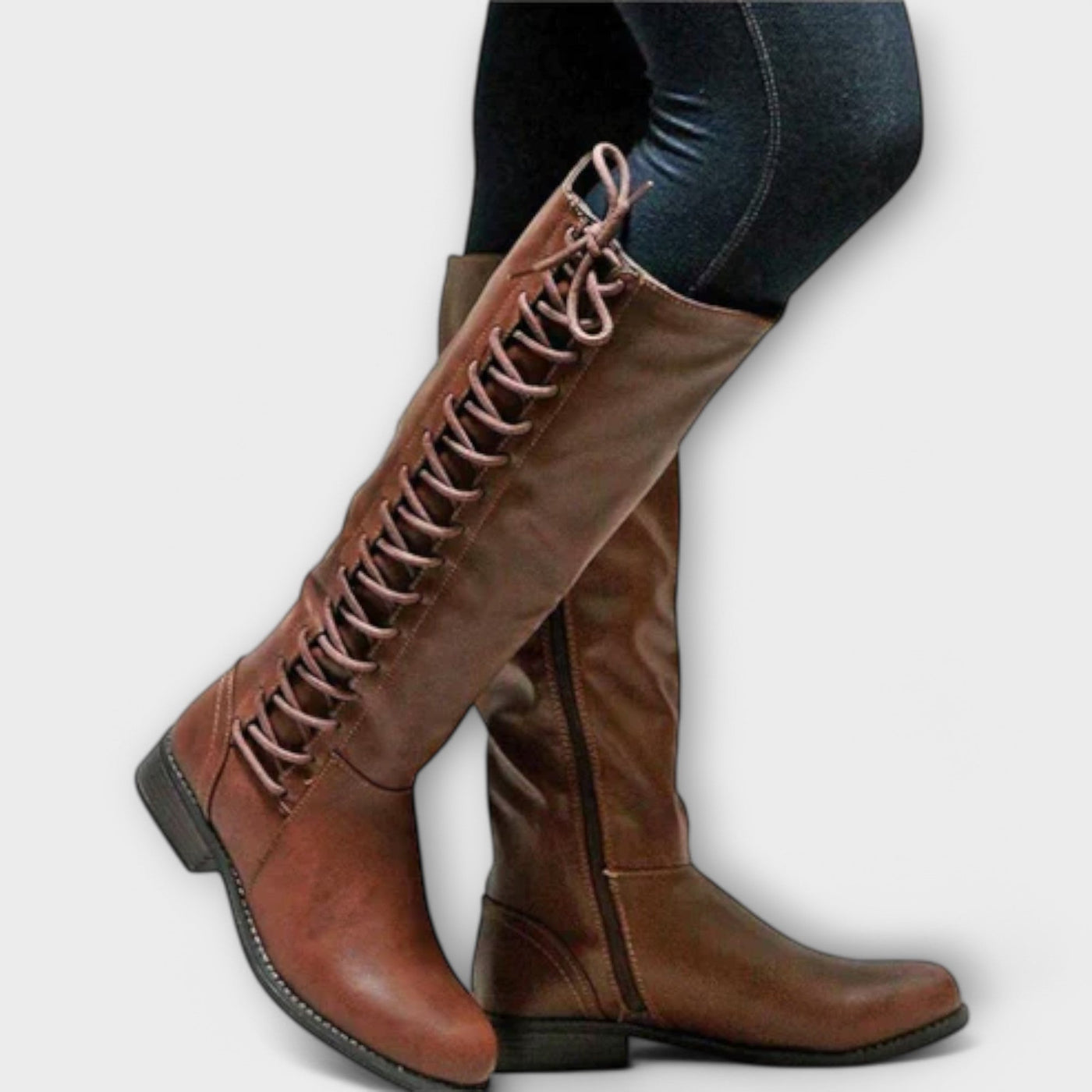 Natalie | Orthopedic Lace-Up Boots