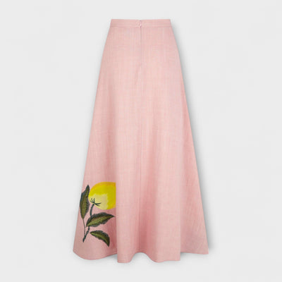 Cosima - Amalfi Print Midi Skirt