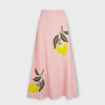 Cosima - Amalfi Print Midi Skirt
