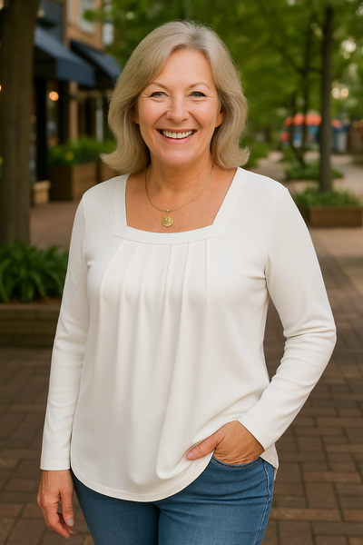 Erin | Flowy Long-Sleeve Top
