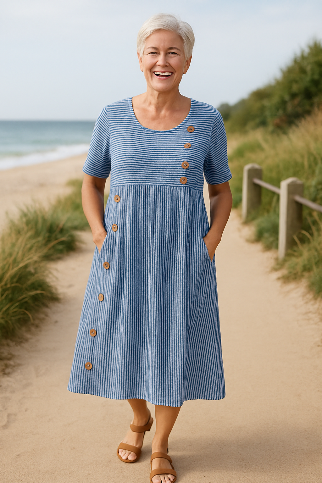 Sophie | Relaxed Midi Dress