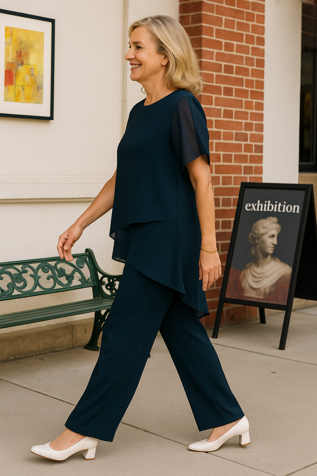 Megan | Flowy Chiffon Set