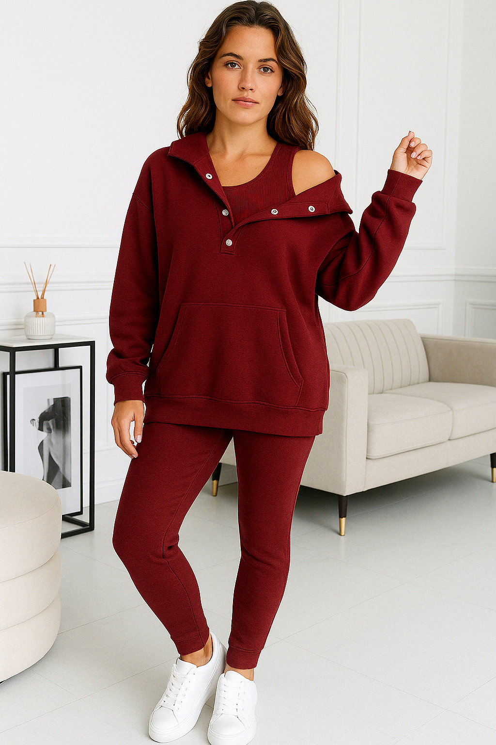 Ava | Soft Lounge Outfit Set