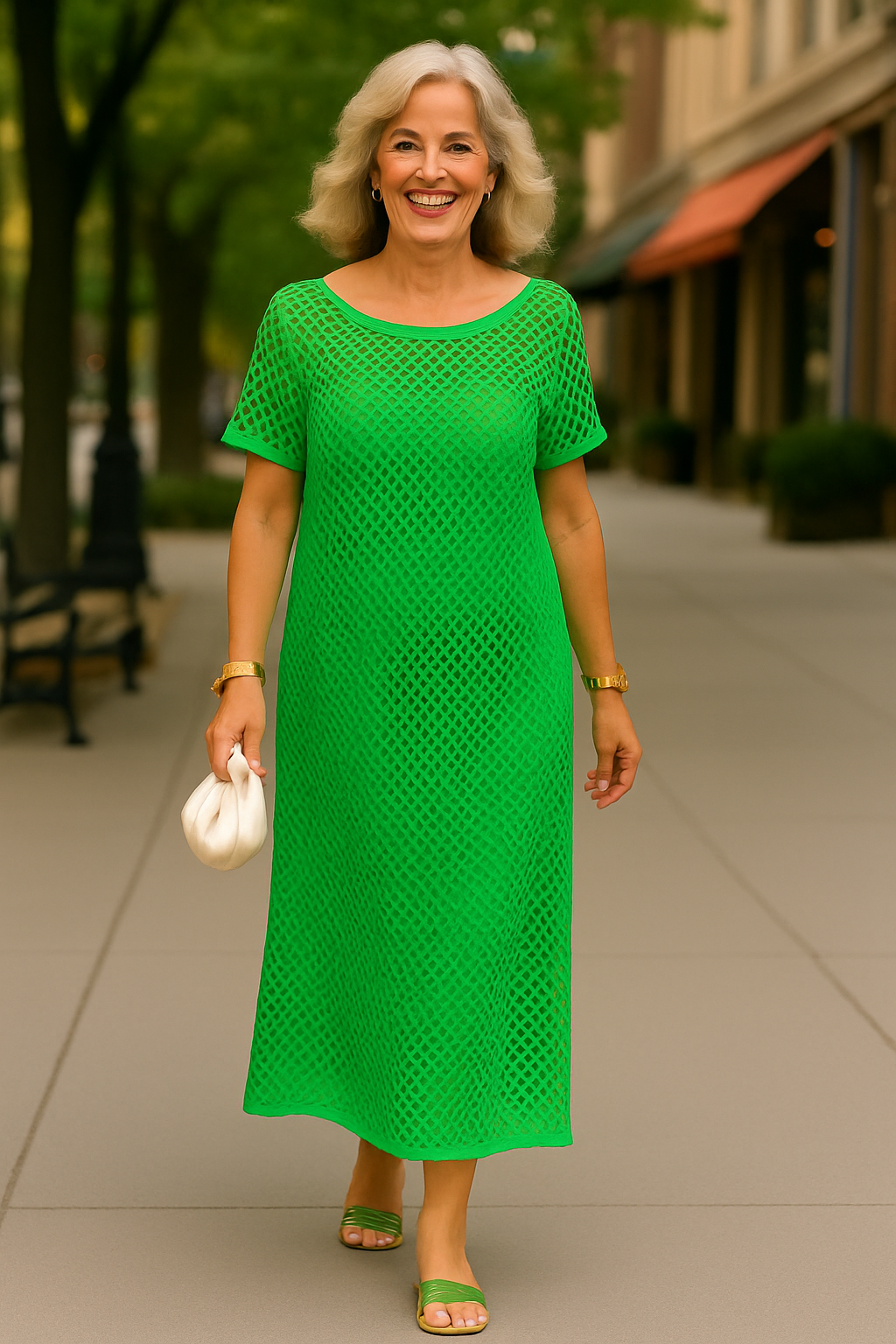 Sophie | Two-Piece Boat Neck Dress