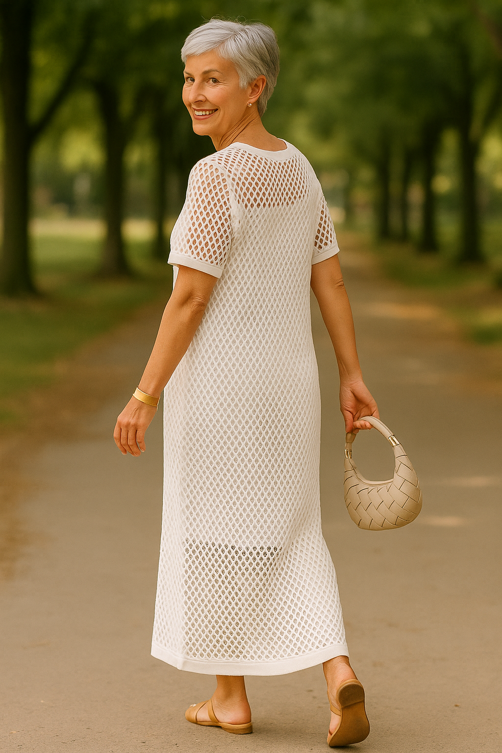 Sophie | Two-Piece Boat Neck Dress