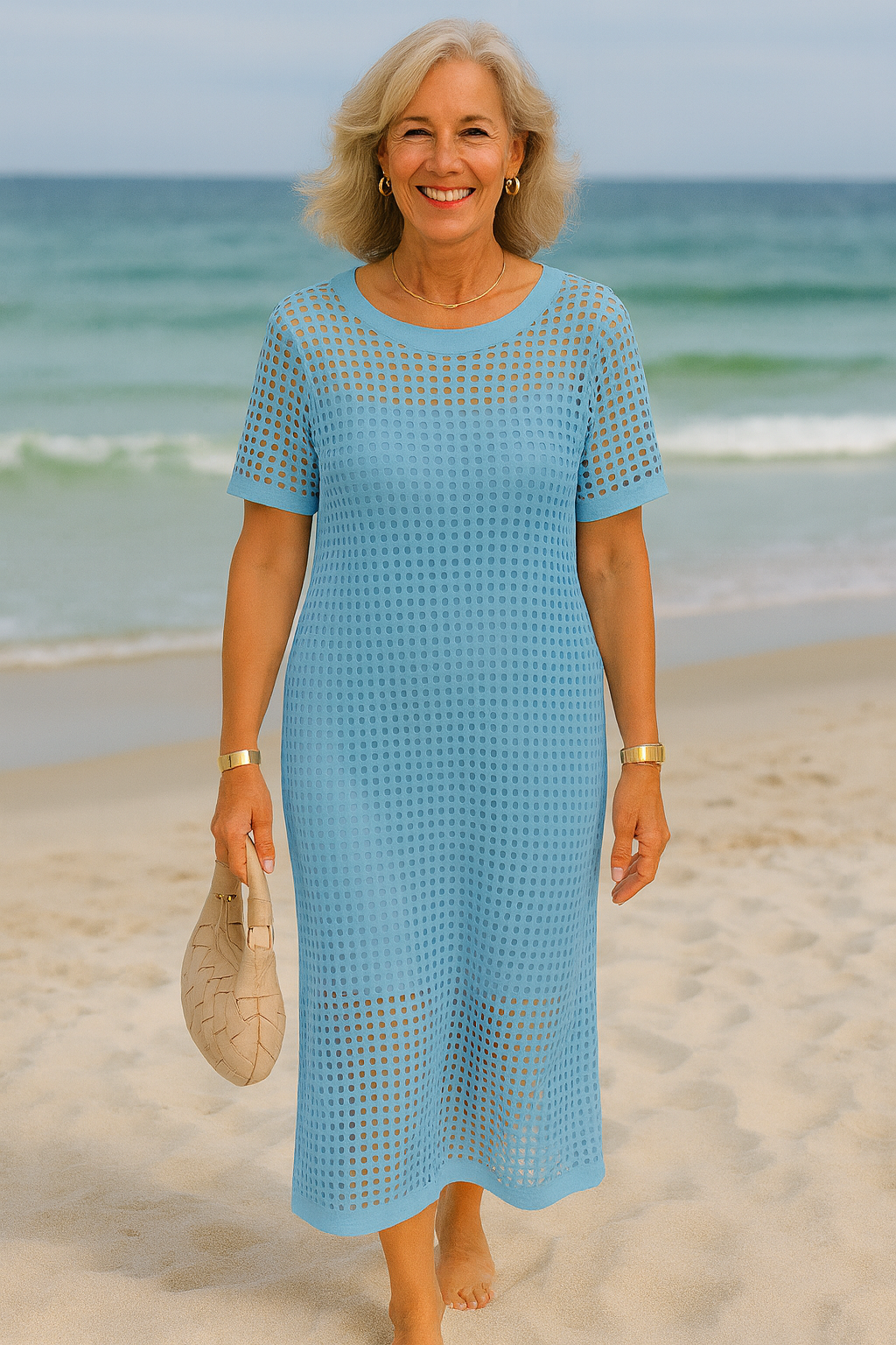 Sophie | Two-Piece Boat Neck Dress