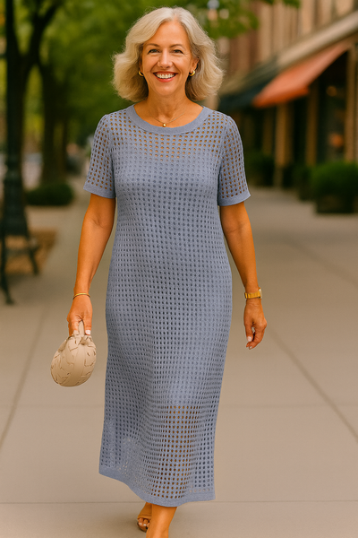 Sophie | Two-Piece Boat Neck Dress