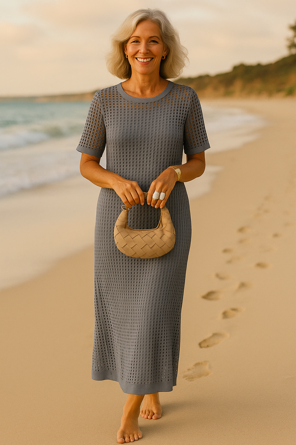Sophie | Two-Piece Boat Neck Dress