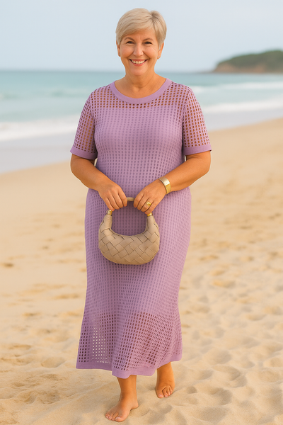 Sophie | Two-Piece Boat Neck Dress