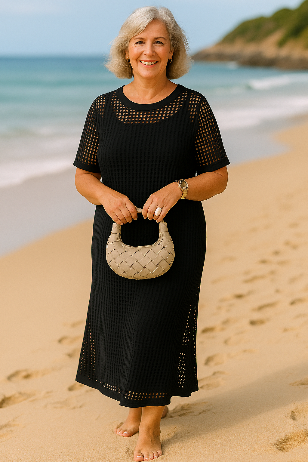 Sophie | Two-Piece Boat Neck Dress