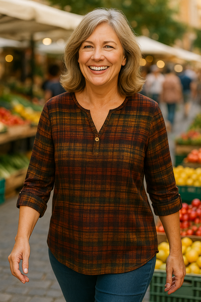 Holly | Effortless V-Neck Blouse