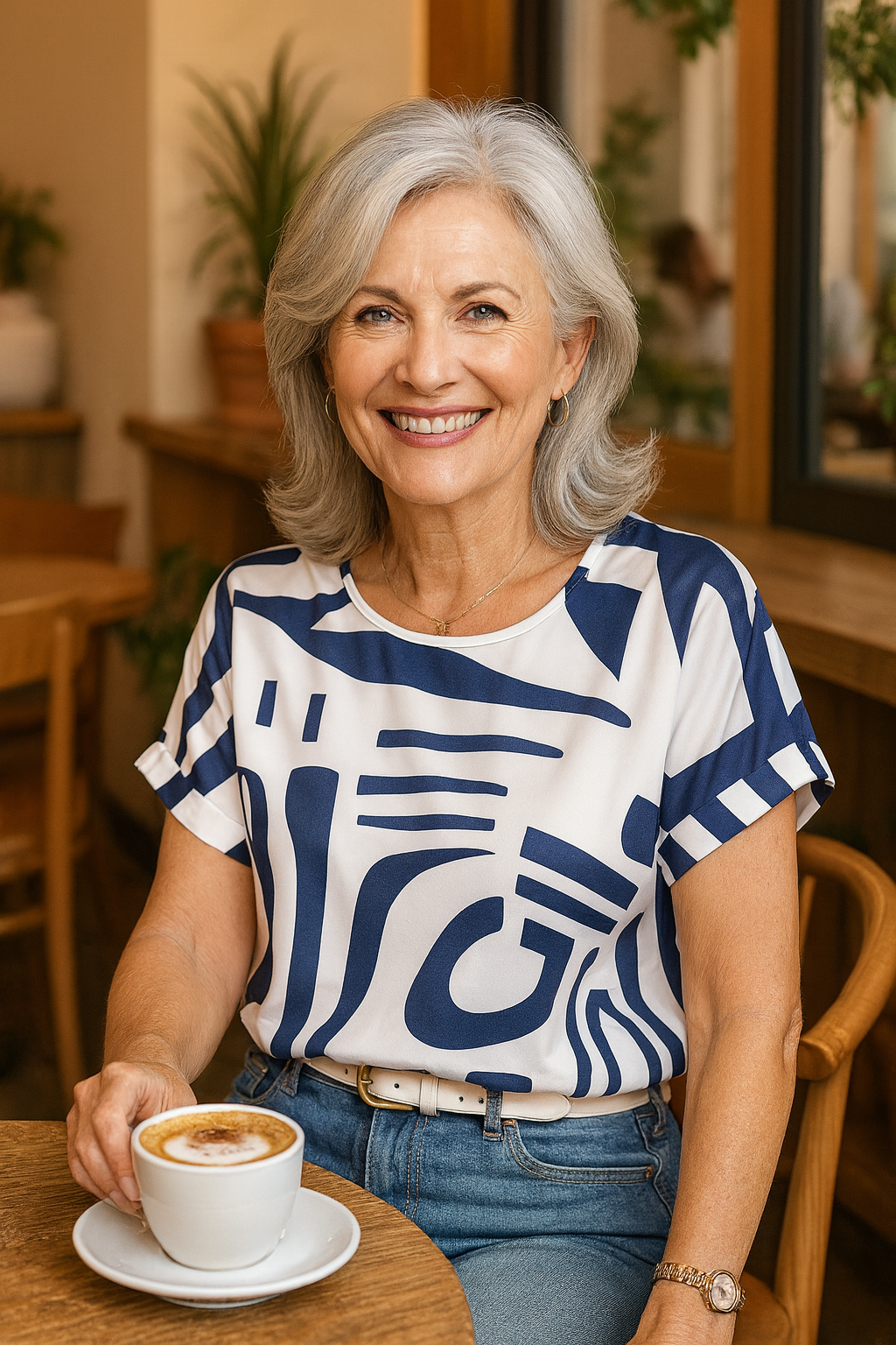 Jessica | Airy Drape Top