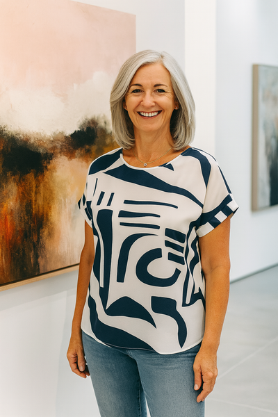 Jessica | Airy Drape Top