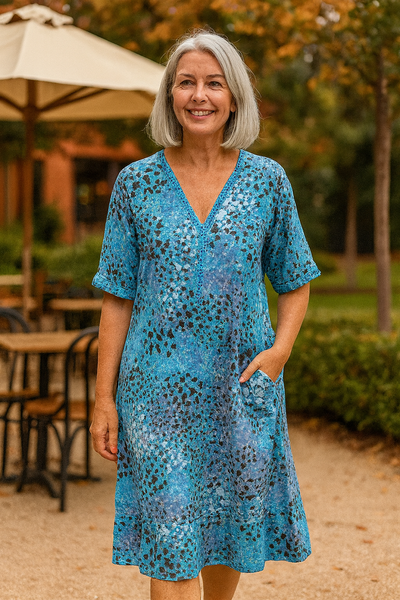 Naomi | Flutter Sleeve Midi Dress