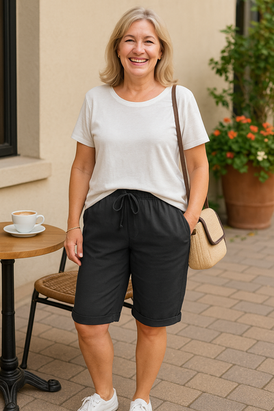 Melissa | Classic Cotton Shorts