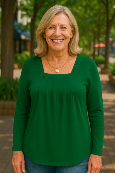 Erin | Flowy Long-Sleeve Top