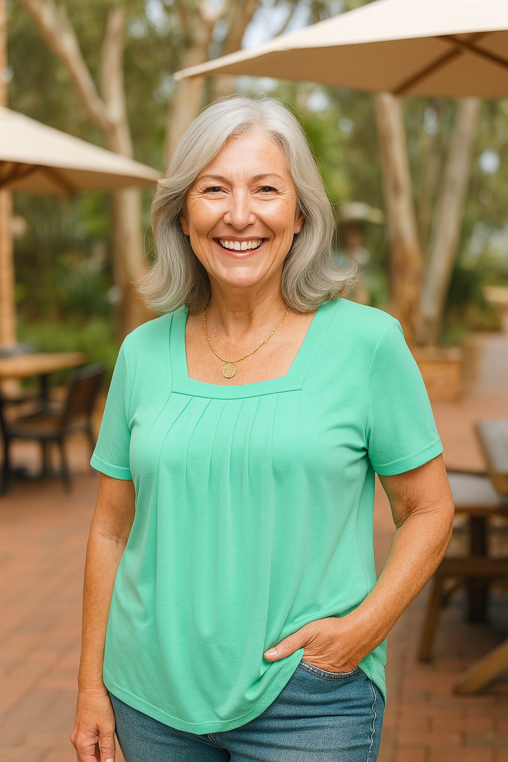 Amber | Breezy Everyday Blouse