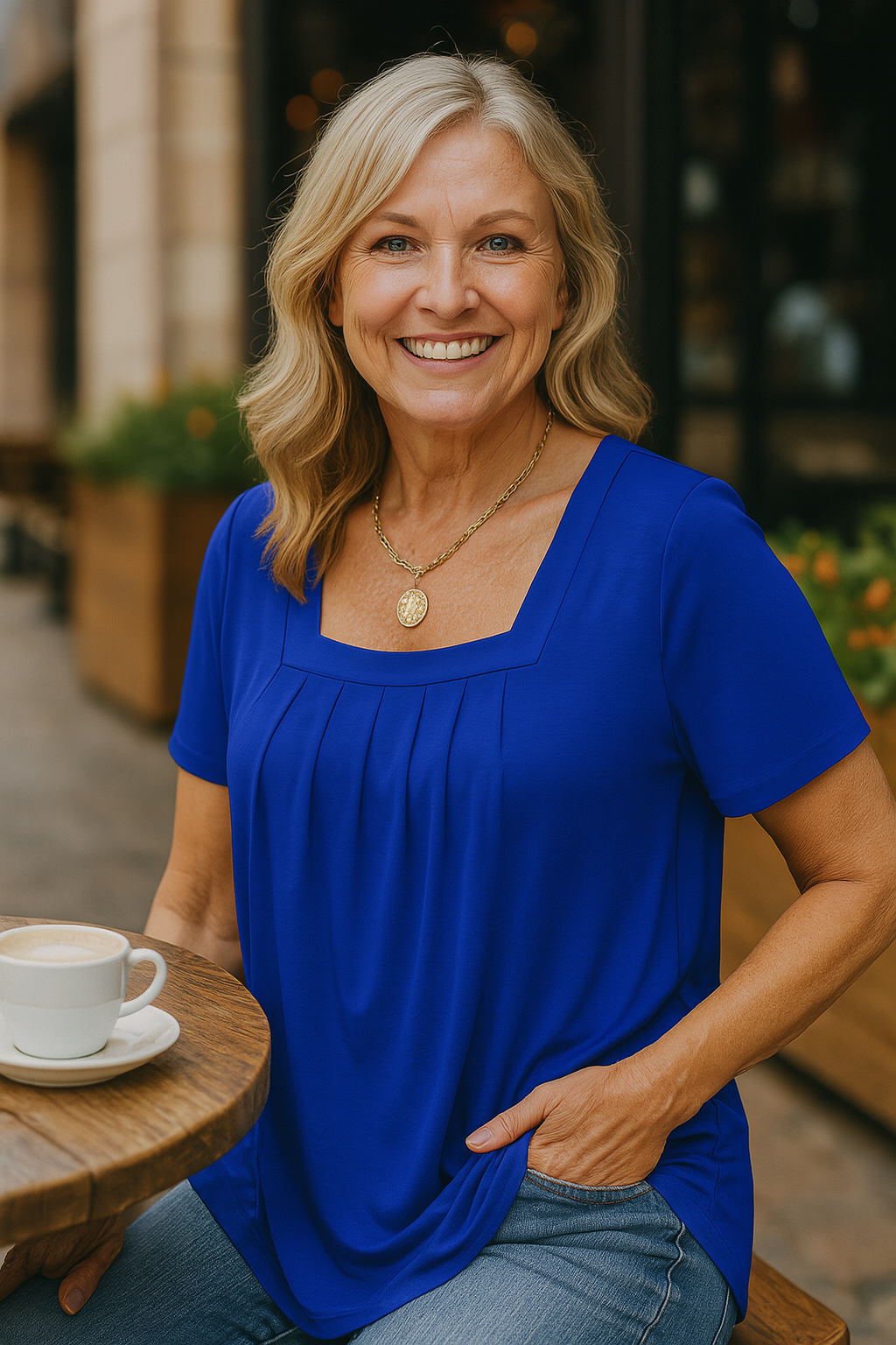 Amber | Breezy Everyday Blouse