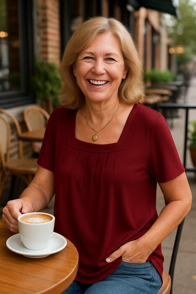 Amber | Breezy Everyday Blouse