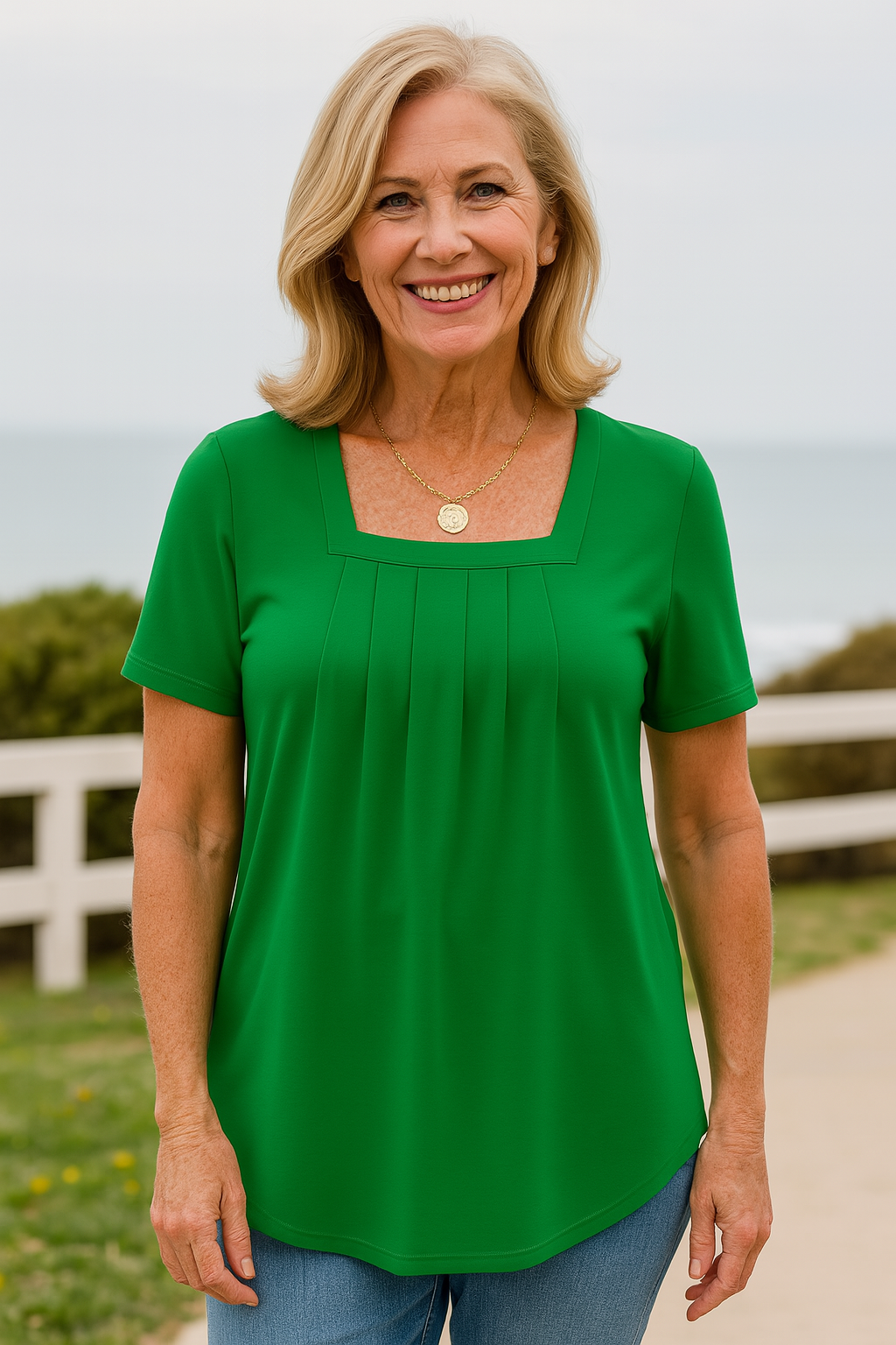 Amber | Breezy Everyday Blouse