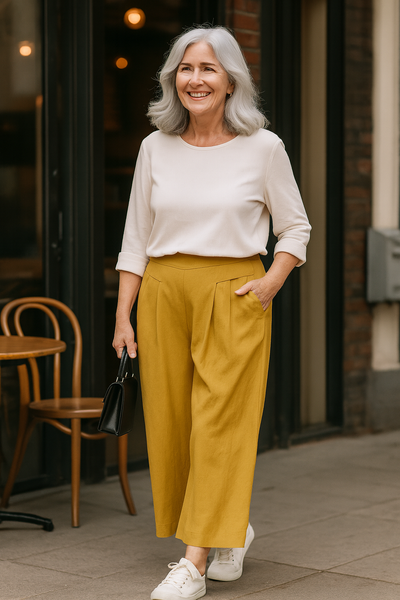 Lauren | Linen Wide-Leg Pants