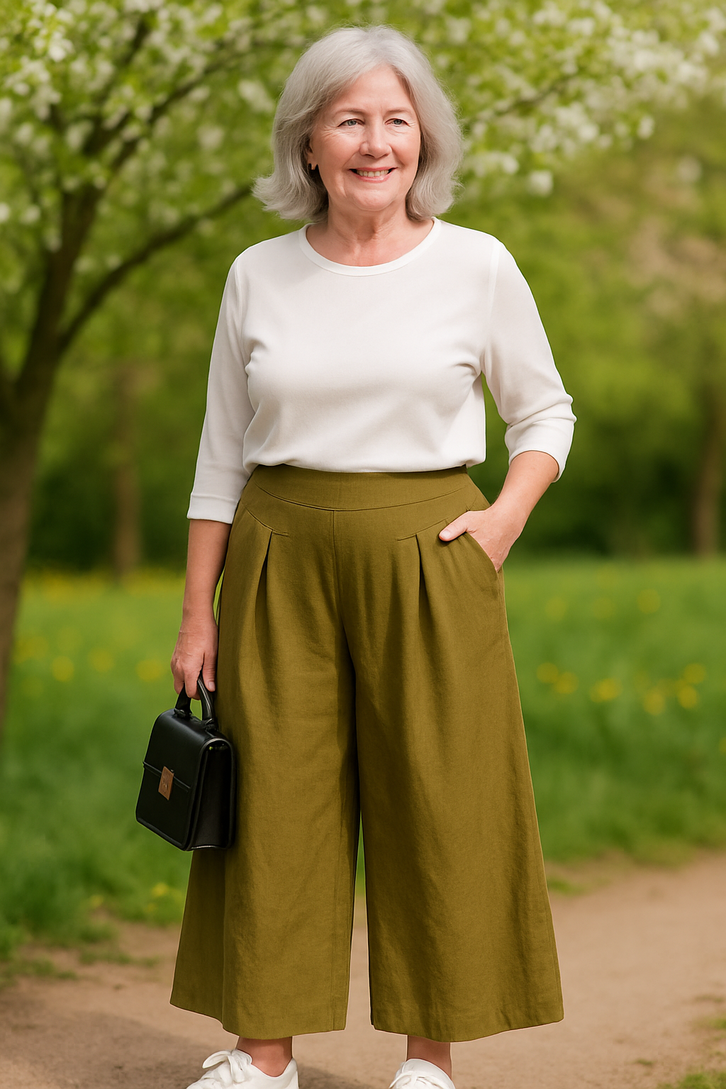 Lauren | Linen Wide-Leg Pants