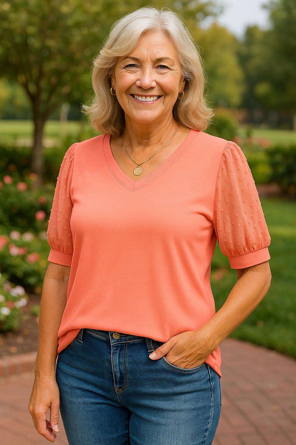 Amber | Effortless Cotton Blouse