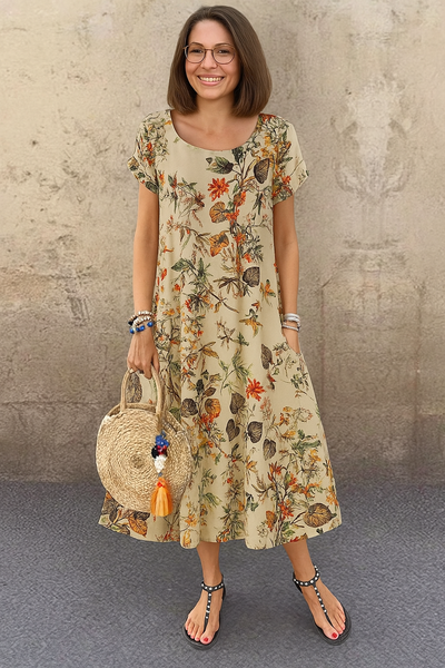 Amelia | Flowy Floral Dress
