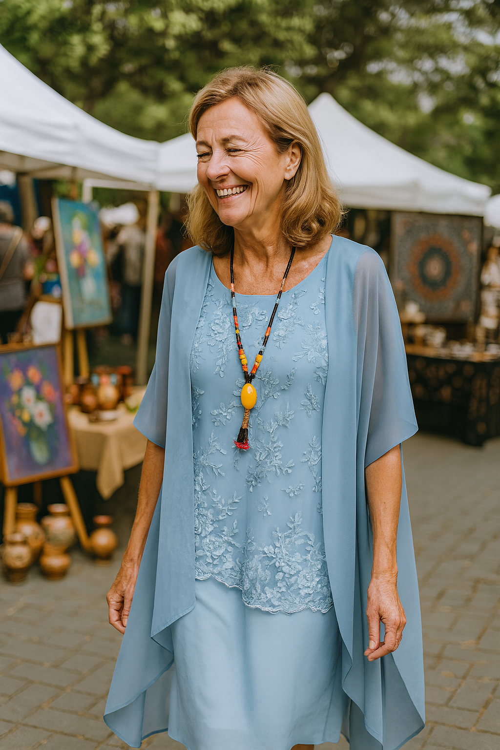 Lydia | Flowy Chiffon Two-Piece Set