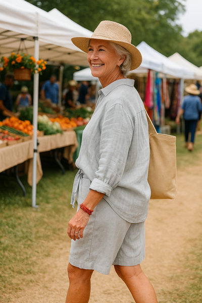 Lydia | Effortless Linen Set