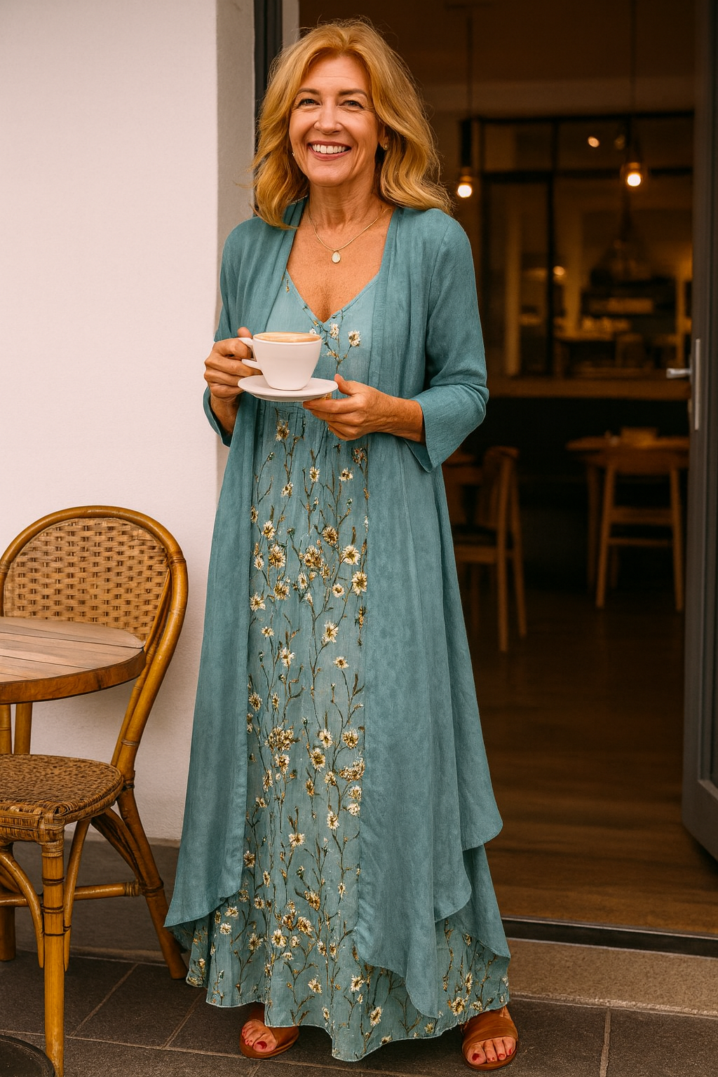 Caroline | Elegant Maxi Set